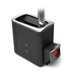 Дровяная печь для бани TMF Тунгуска XXL 2013 Inox ДНС ТО антрацит